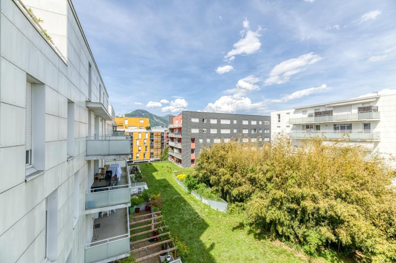 Apt 2 Chambres Terrasse 20M2 Grenoble Extérieur photo